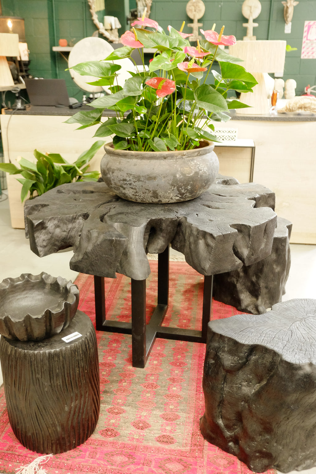 Lychee Organic Dining Table Top 130