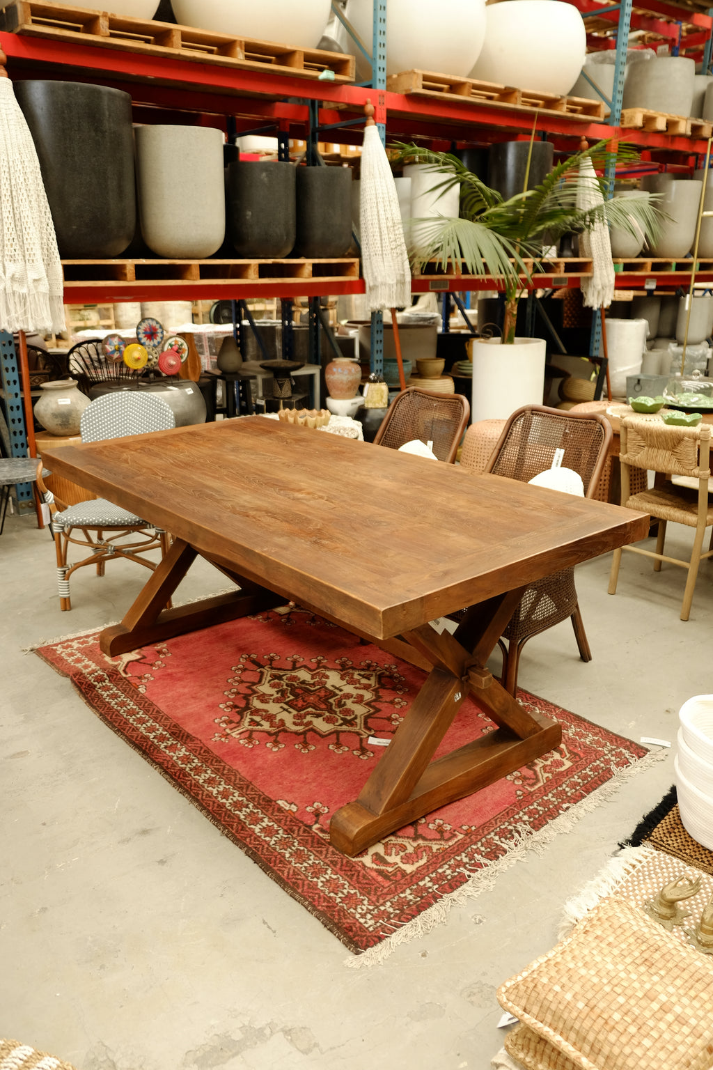 Table Teak 2000 × 1000 mm