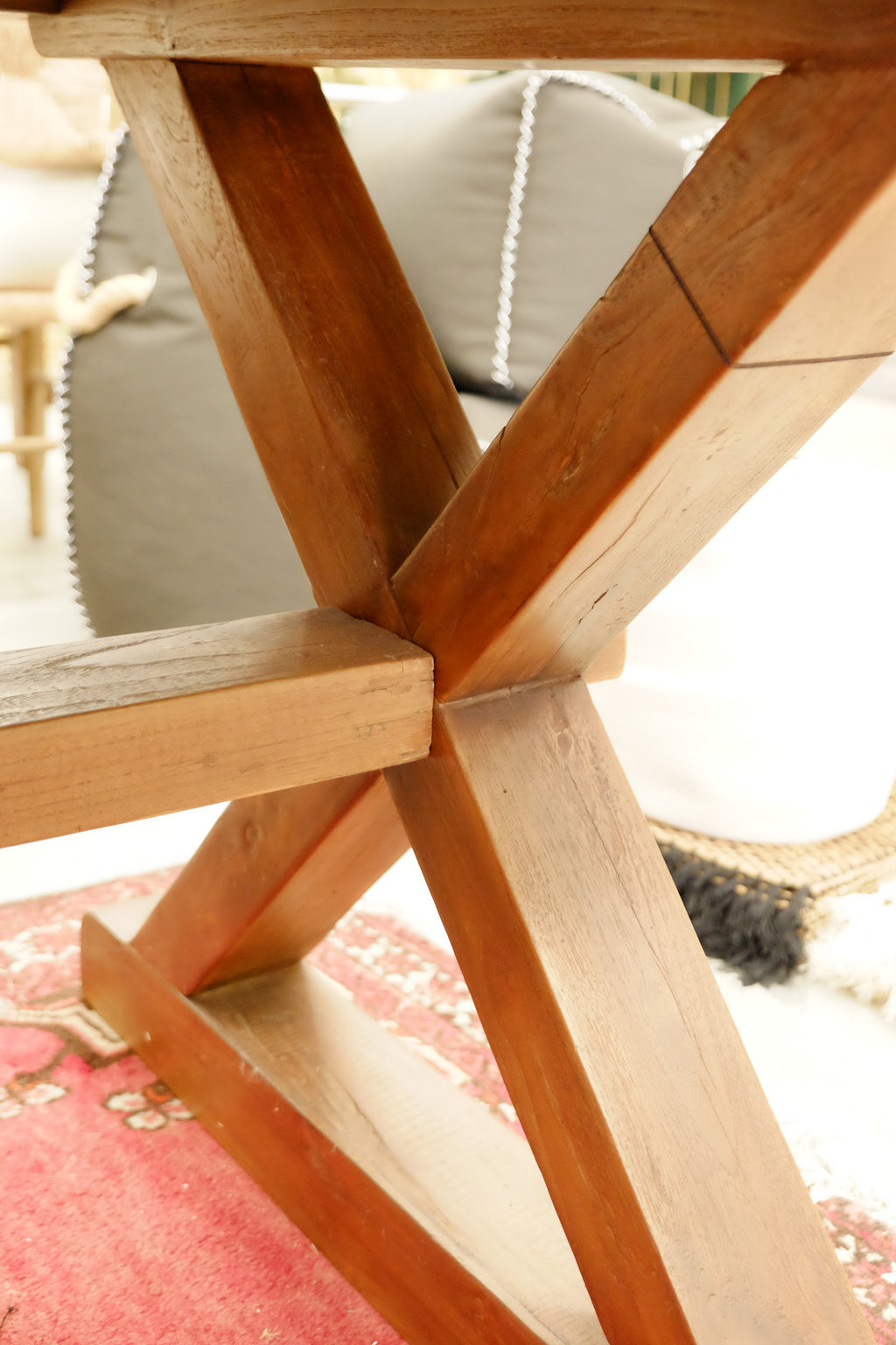Table Teak 2000 × 1000 mm