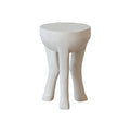 Stool Horsefoot White