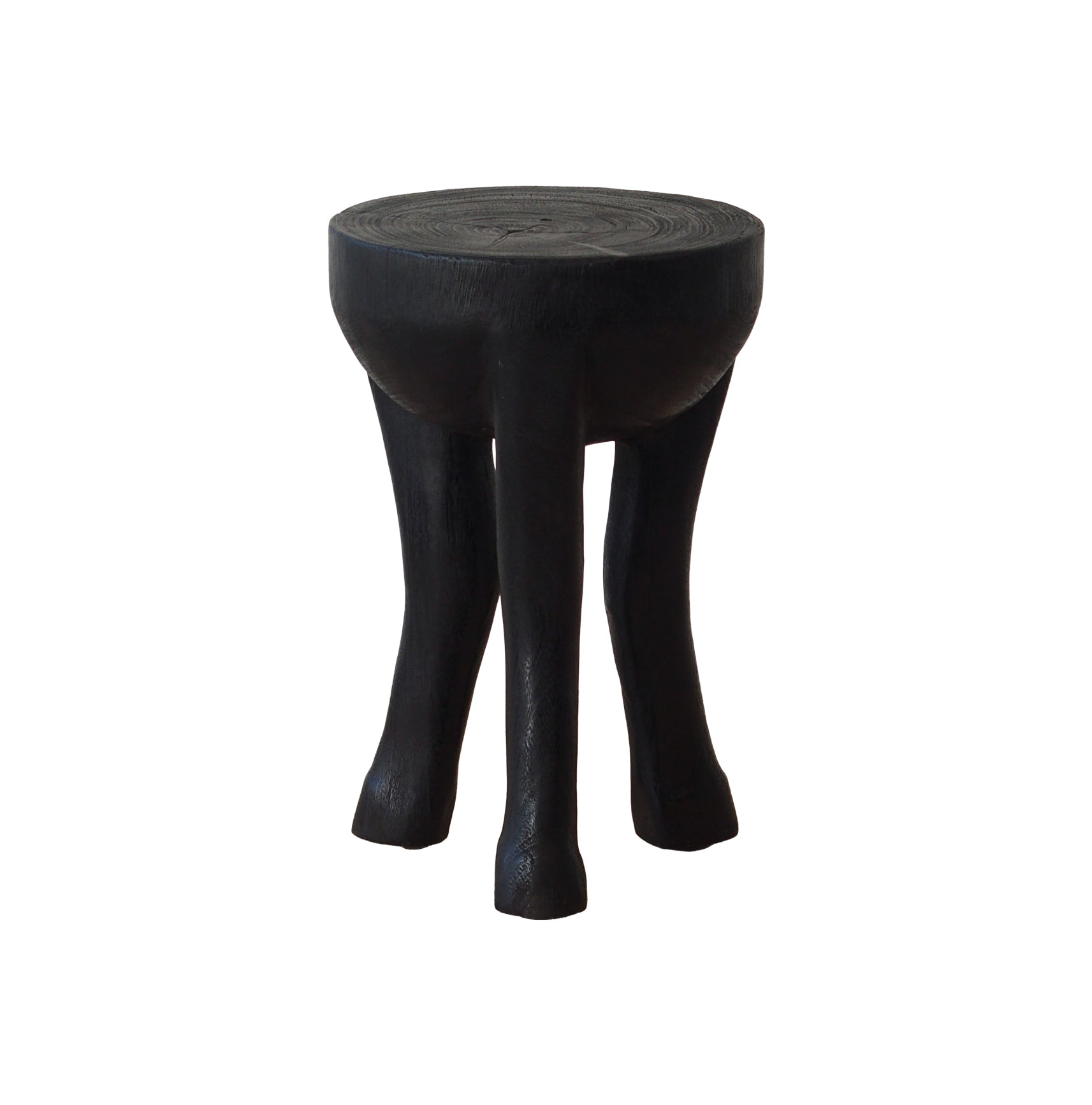 Stool Horsefoot Black